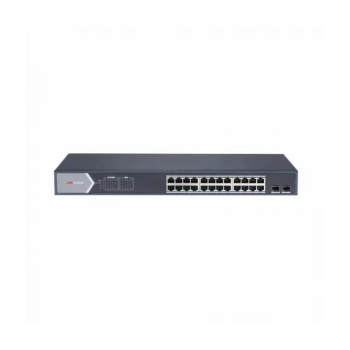 Hikvision DS-3E1526P-SI - 26 Poorts - Gigabit - Switch - 24x PoE