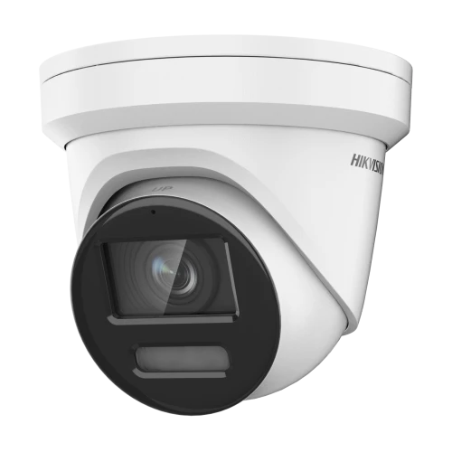 Hikvision DS-2CD2387G2-LU(C) - 8 Megapixel 4K - ColorVu - Turret - Audio - Microfoon - Wit