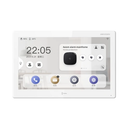 Hikvision DS-KH9510-WTE1. 10-inch binnenpost Android