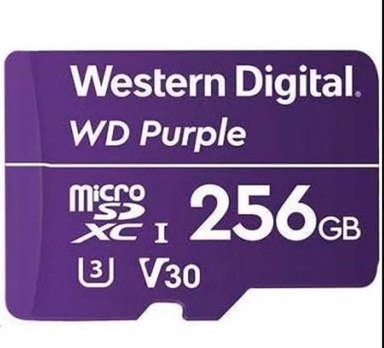 Western Digital Purple 256Gb Micro SD Card