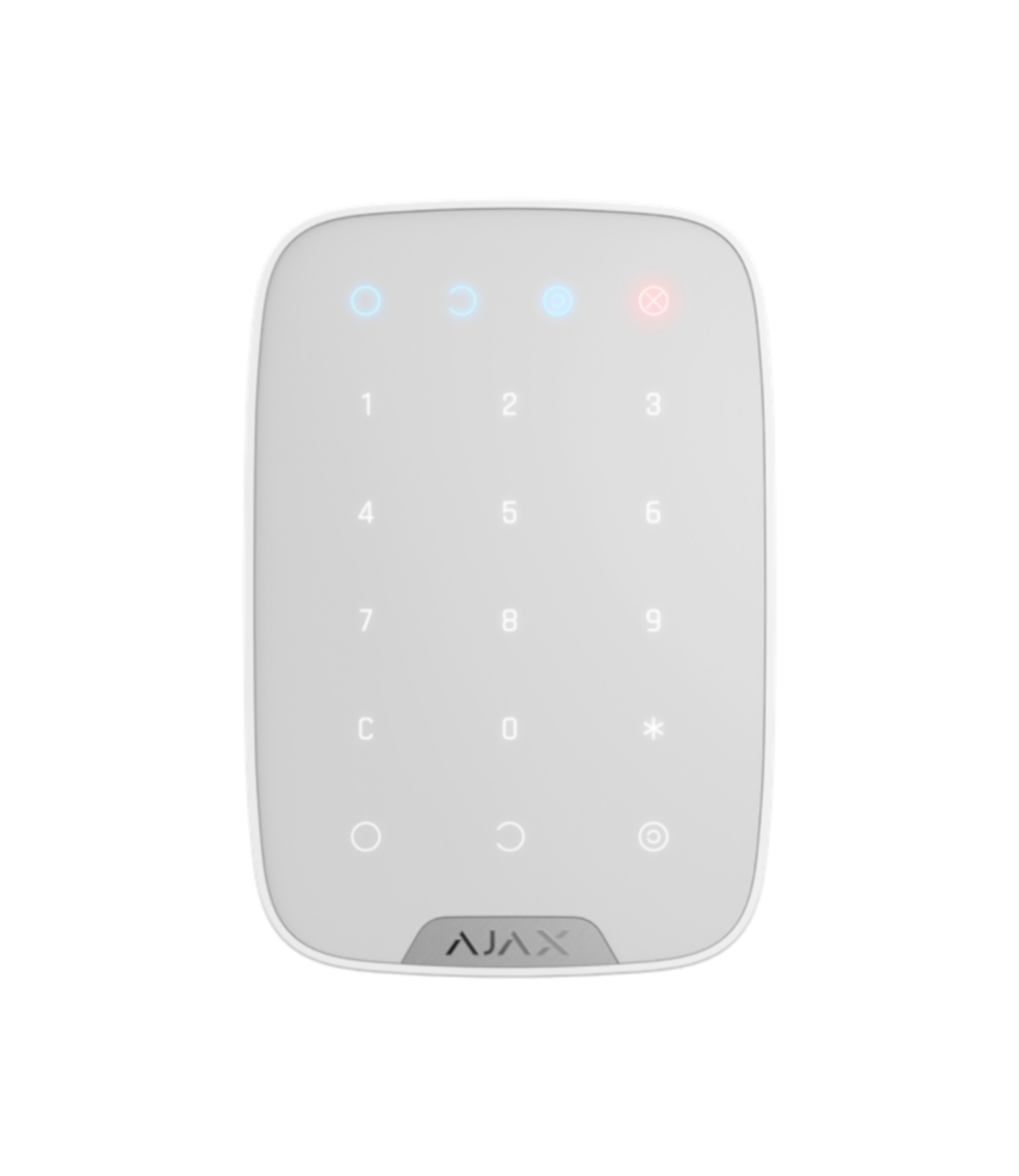 AJAX Draadloze KeyPad Wit