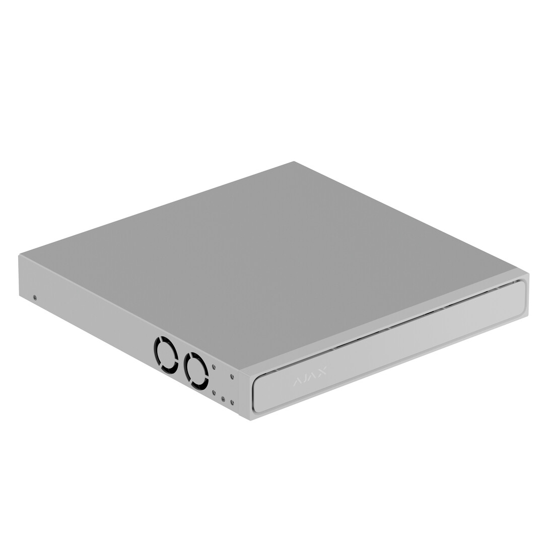 Ajax Systems - Gravador NVR - HDMI - PoE  - H2D - AC - 8 canais - Branco