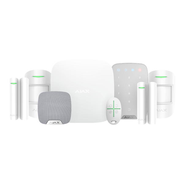 AJAX Draadloos Alarmsysteem Luxe Set Wit