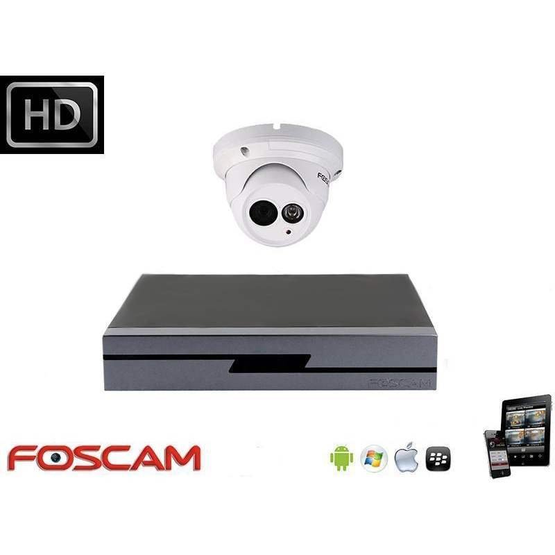 Foscam IP camerabewaking set 1x dome