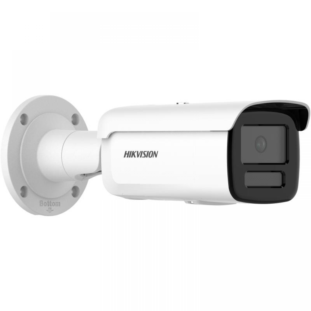 Hikvision DS-2CD2T47G2H-LI(2.8mm)(eF)(O-STD). Soort: IP-beveiligingscamera, Ondersteuning voor plaatsing: Buiten, Connectiviteitstechnologie: Bedraad. Montagewijze: Muur, Kleur van