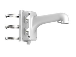 Hikvision Digital Technology DS-1604ZJ-POLE-P. Soort: Support, Kleur van het product: Platina, Zilver, Merkcompatibiliteit: Hikvision Digital Technology. Maximale gewichtscapacitei