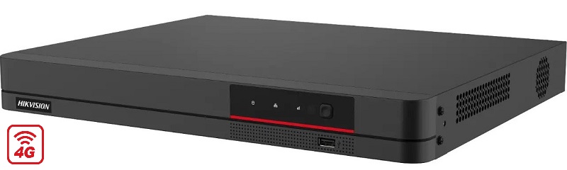 Hikvision DS-7608NI-K2/8P/4G, Hikvision 8 kanaals POE NVR, 4G SIM kaart interface
