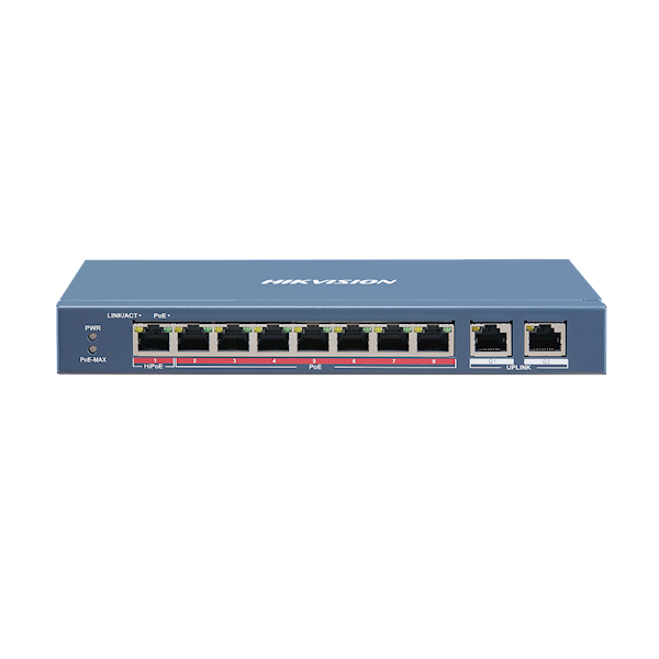 Hikvision DS-3E0310HP-E 1x High PoE 7x PoE