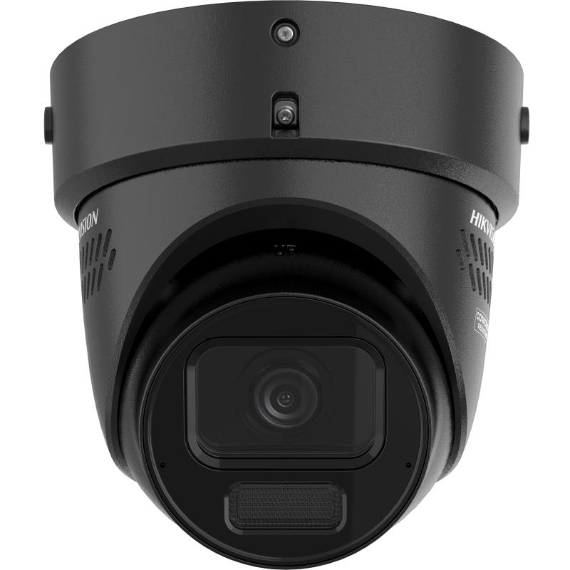 Hikvision - DS-2CD2H87G3-LIZS2UY/SL - ColorVu Hybrid - Varifocaal (2.8-12mm) - Turret - 8MP - IP - Zwart