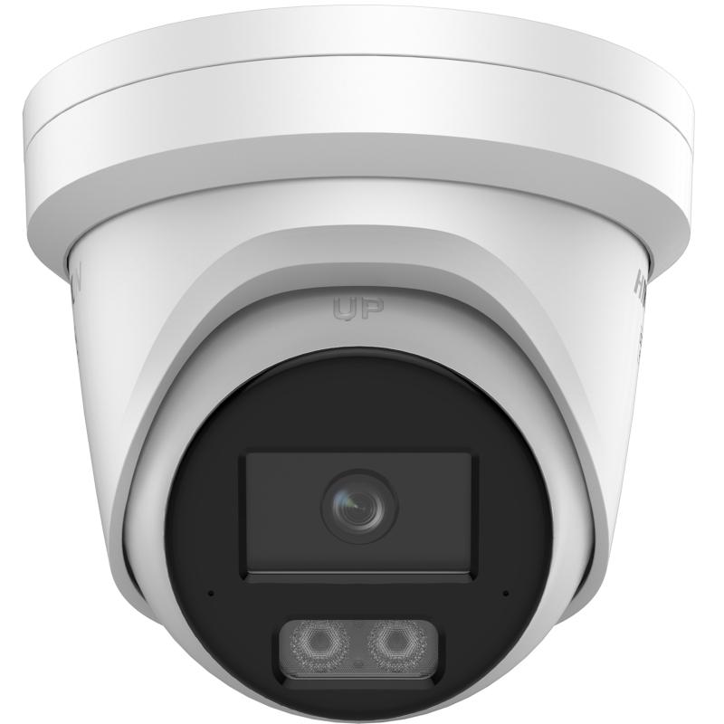 Hikvision - DS-2CD2367G3-LIS2UY - AcuSense - ColorVu Hybrid - Turret - 6MP - IP - Wit