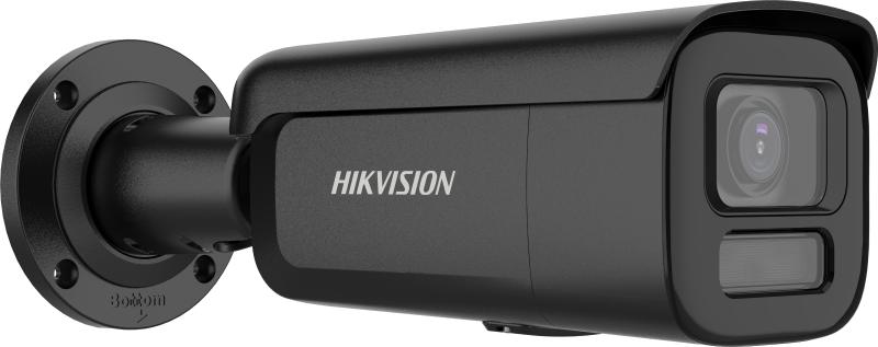 Hikvision DS-2CD2647G3T-LIZSY – 4MP - ColorVu 3.0 - AI-bulletcamera – 2,8–12 mm – Smart Hybrid Light – AcuSense – 60 m nachtzicht - Zwart