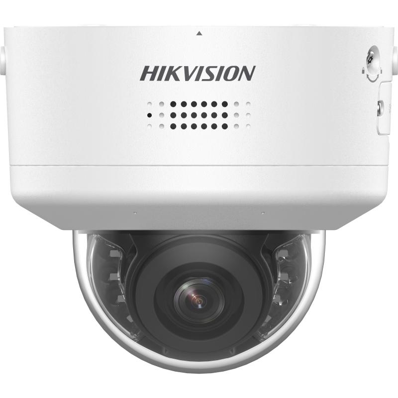 Hikvision DS-2CD2787G2H-LIPTRZ2U/SL - 8MP - ColorVu - PTRZ - Vandaal Dome - 2.8-12mm - Motorzoomlens - Wit