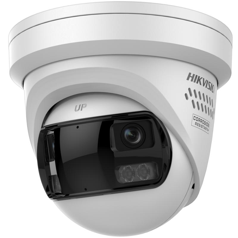 Hikvision - DS-2CD2387G3P-LIS2UY/SL - 8MP - 180° Panorama - ColorVu 3.0 - AcuSense 3.0 - Camera - Wit