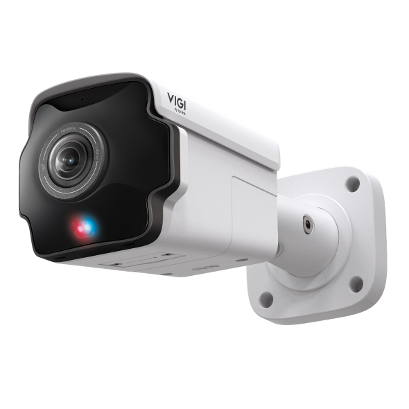 VIGI By TP-link - InSight S385PI - 8MP - IR - Panoramic - AI - Turret - met Actieve Afschrikking - Wit
